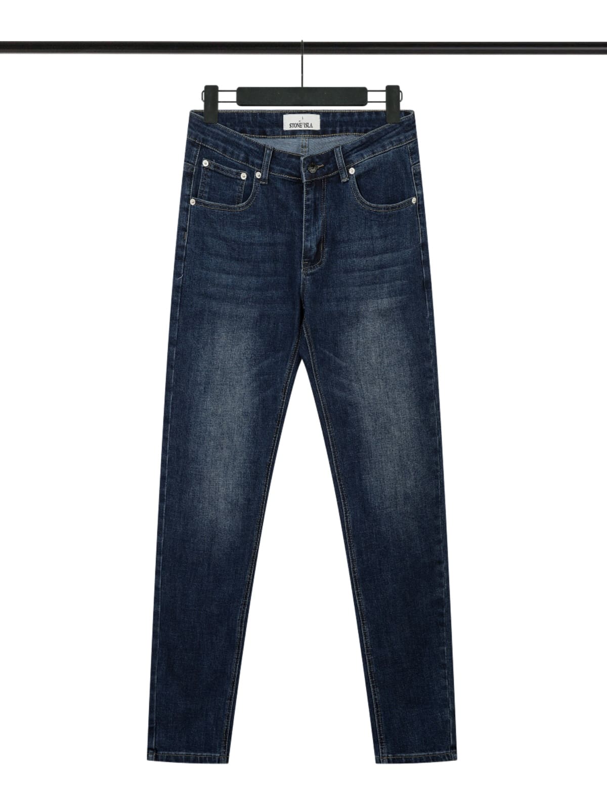 Stone Island Compass Badge Washed Distressed Casual Pants