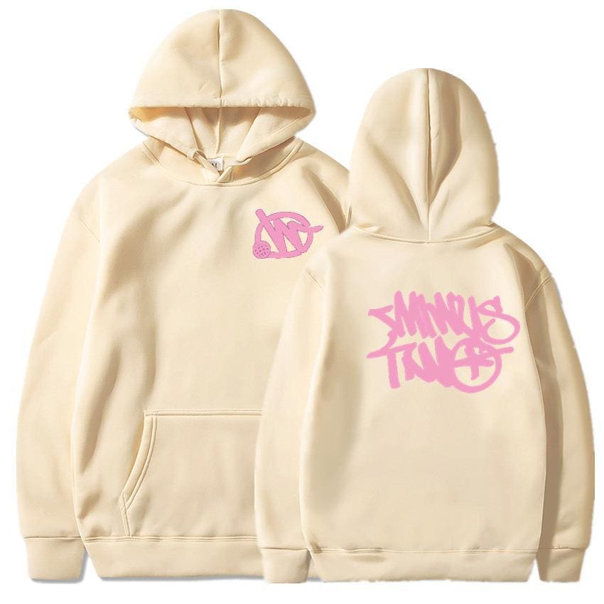 Printed Hoodie Y2G Style Fleece Jogging Sports Sweater Suit A