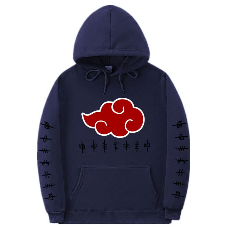 Naruto Sasuke Anime Printed Hooded Sweatshirt for Men and Women