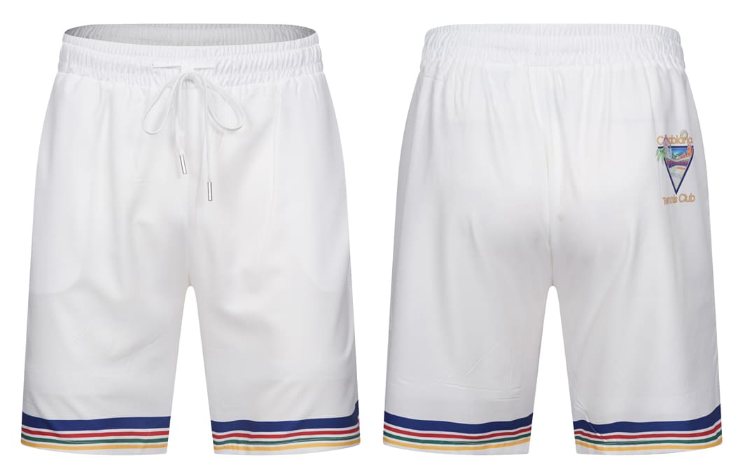 Casablanca 2024 Summer Holiday Matador Hawaiian Shorts Shirt for Men and Women