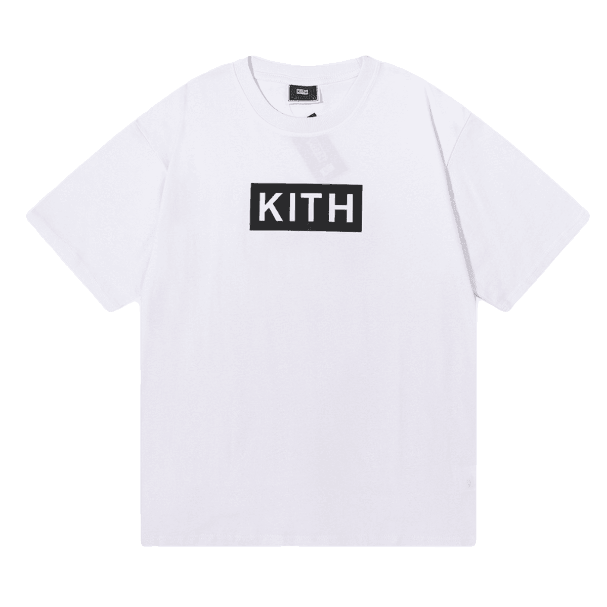 Kith Classic Chest Logo Printed Cotton Short Sleeve T-Shirt for Men and Women
