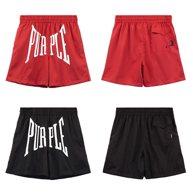 vlone fog pu*re b*and printed casual shorts for men and women