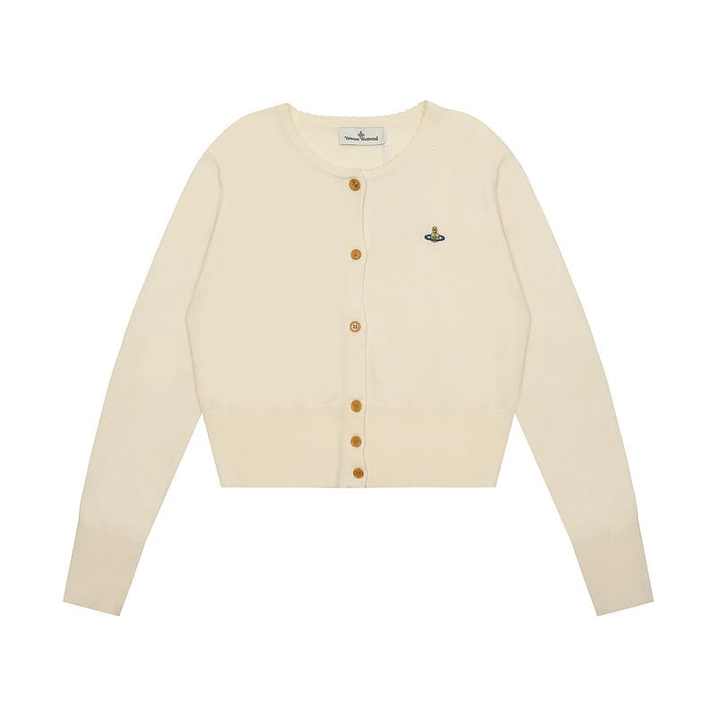 u1u1enne westwood spring commuter cardigan light luxury trendy brand for women