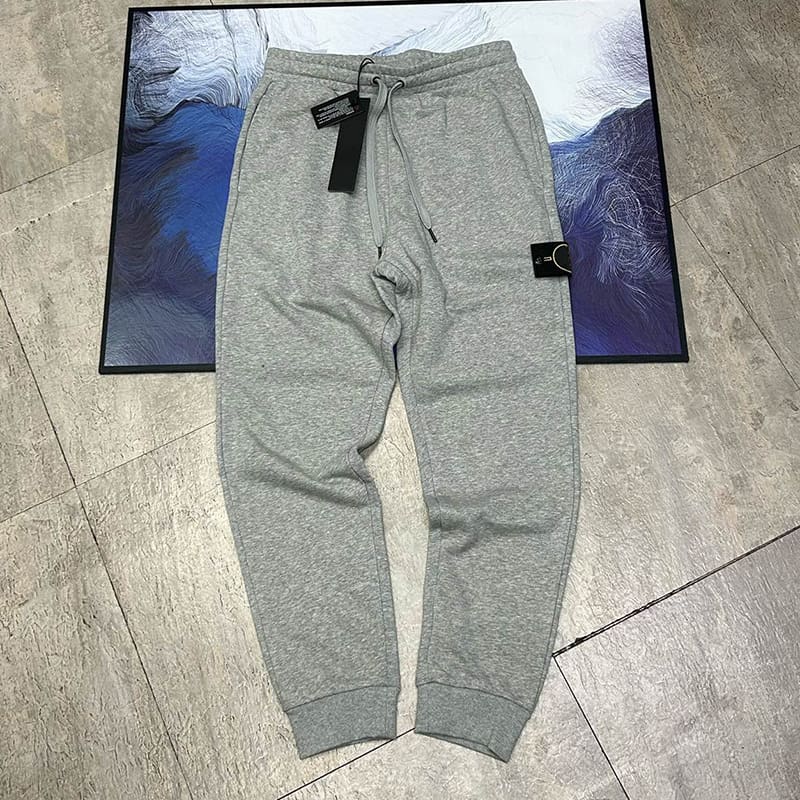 Stone Island Classic Solid Color Compass Terry Shorts Tapered Fit