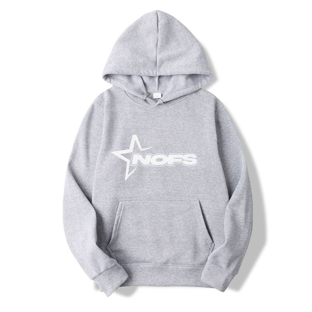 NOFS Letter Nofs Hoodie Gothic Punk Rock Pullover for Men and Women Batch 2