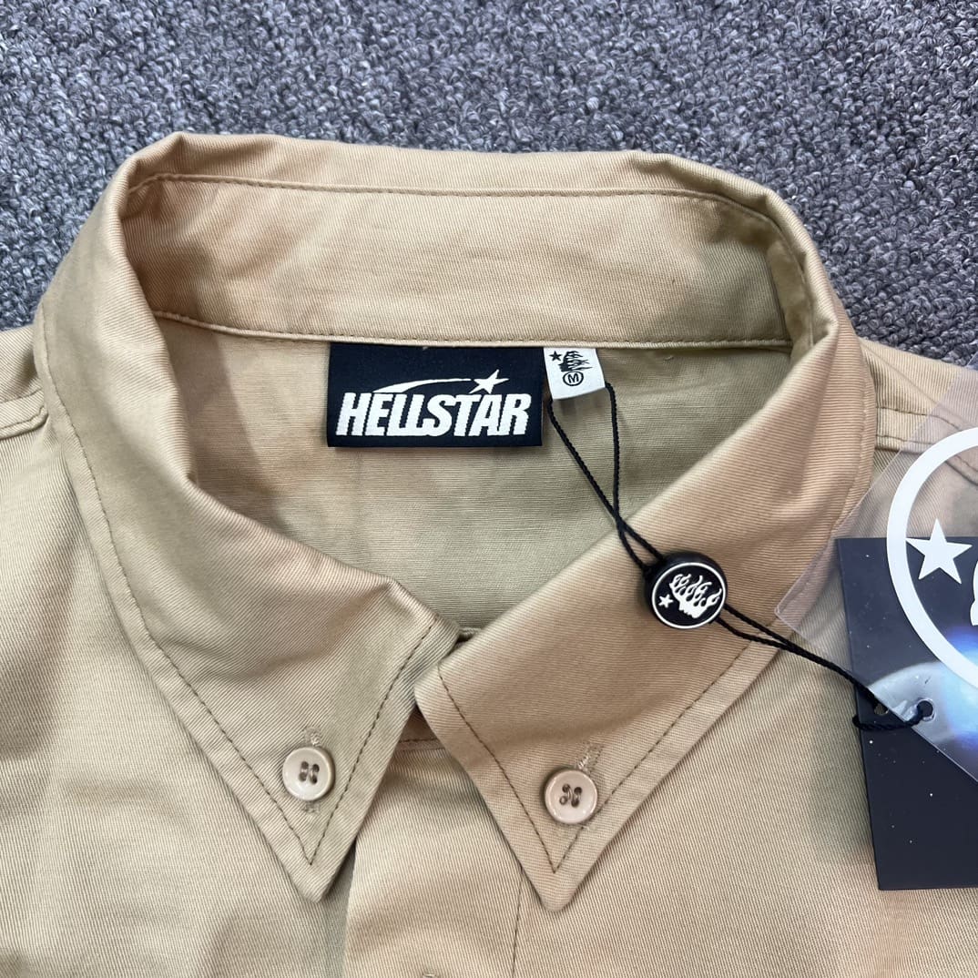 H*lst*r studios airbrushed bones shirt skull print shirt long sleeve coat