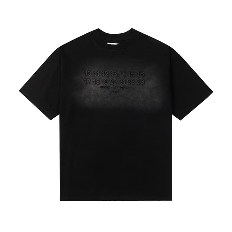 ma*s*n Ma*i*la mm6 digital pattern short sleeve t-shirt series a