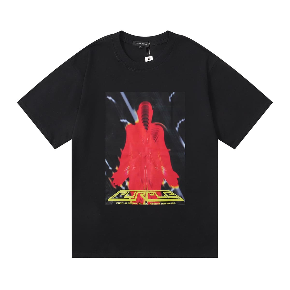 pu*re b*and european style loose-fit pure cotton t-shirt for men