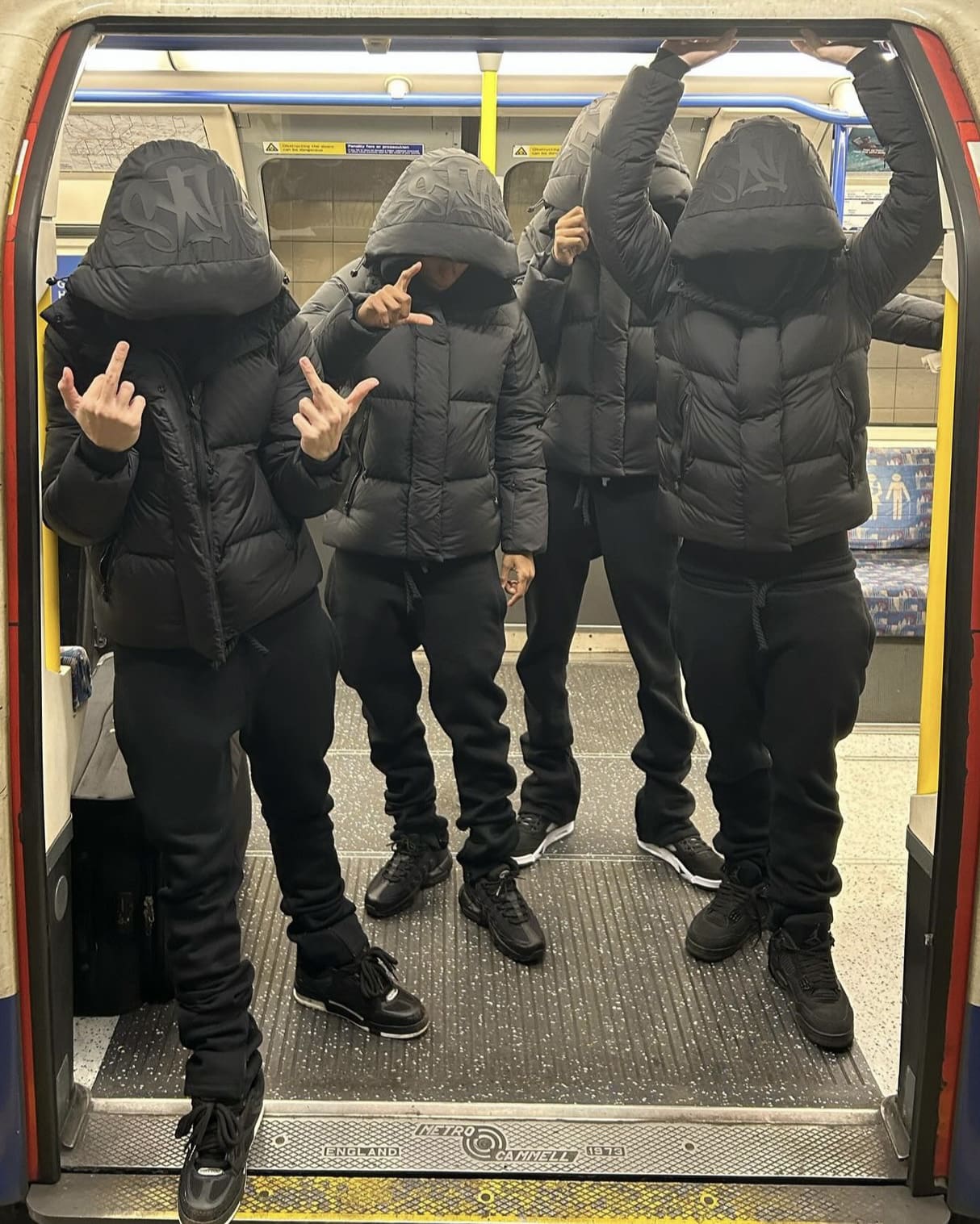 Synaworld Down Cotton-Padded Jacket Warm Hip Hop Street Style