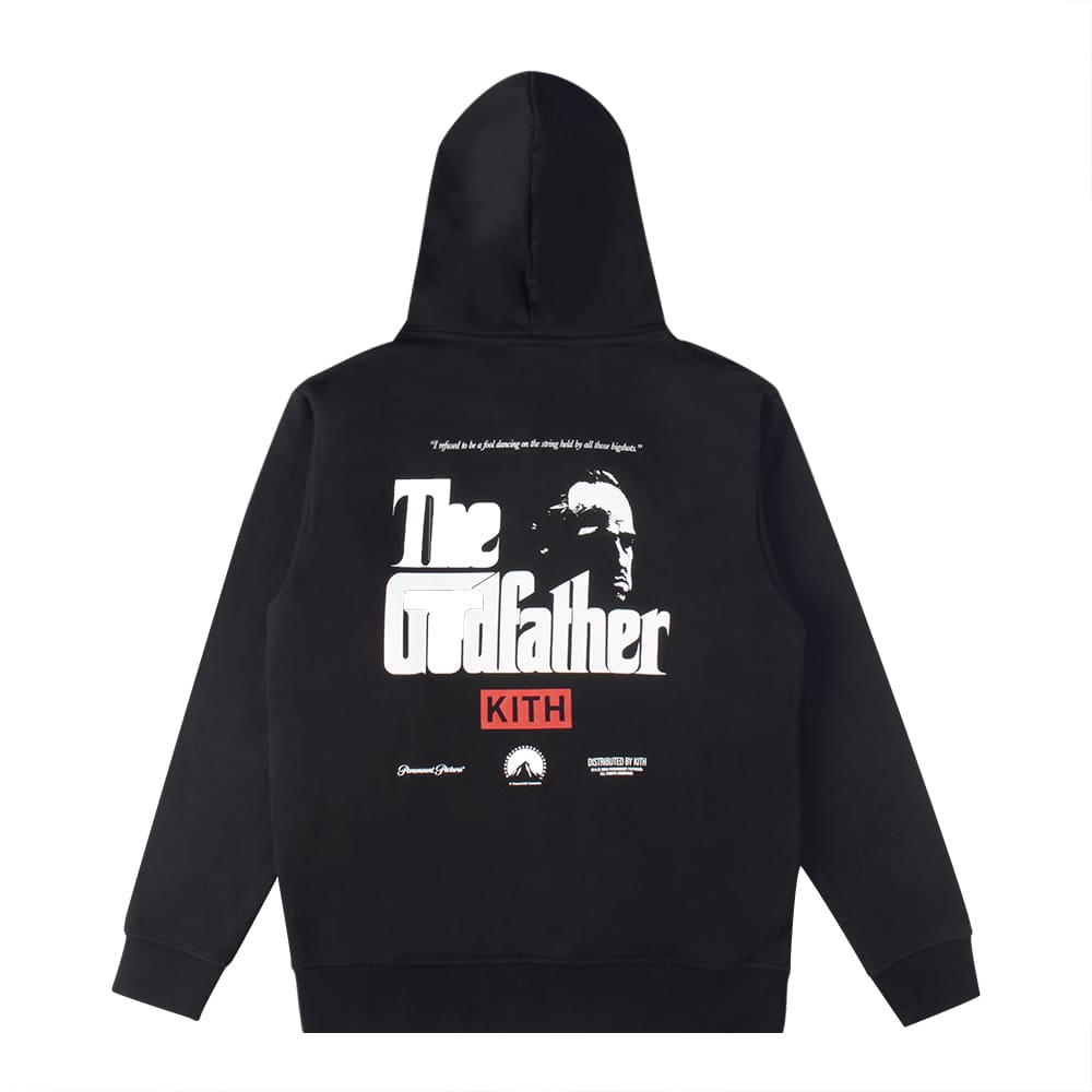 defans KITH Godfather co-named Godfather hooded sweater gangster movie men and women couple pullover hoodie