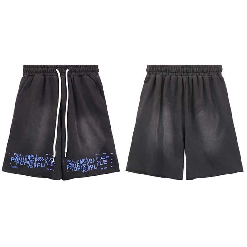 vlone fog pu*re b*and washed cotton t-shirt with glitch sports shorts