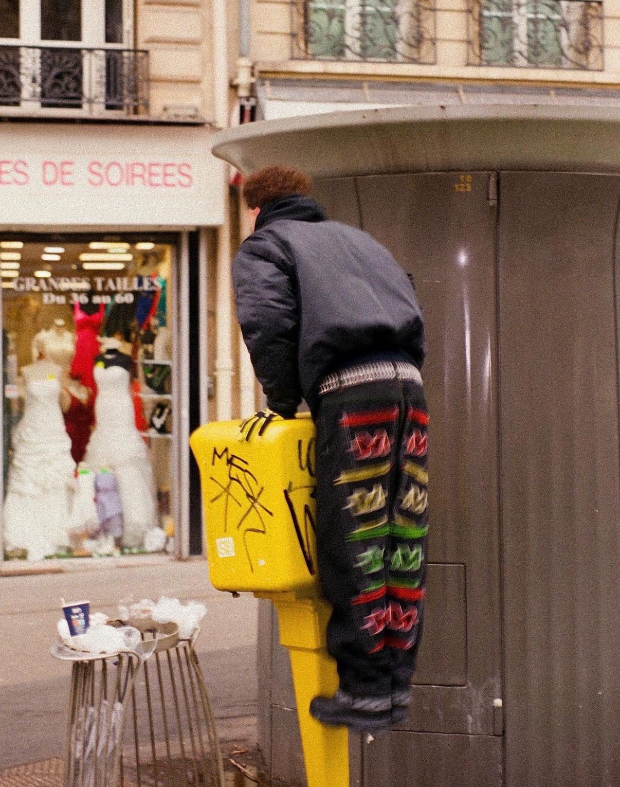 Minus Two Denim Trousers Casual Straight-Leg Loose Fit Hip Hop Star Style C