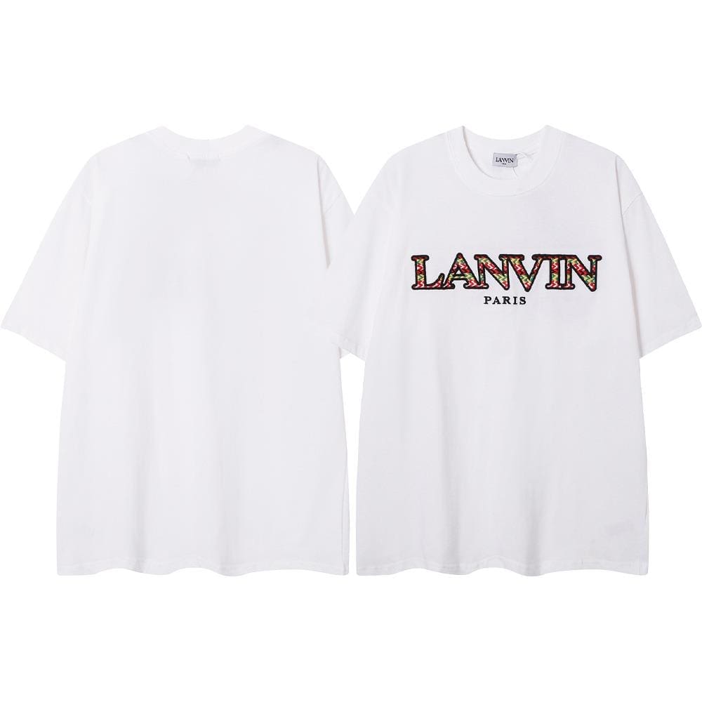 Gallery Dept X Lanvin Embroidered Printed Splash-Ink T-Shirt for Men