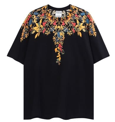 Marcelo Burlon Wings T-Shirt Classic Feather Short Sleeve