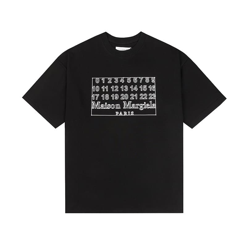 ma*s*n Ma*i*la mm6 digital pattern short sleeve t-shirt series a