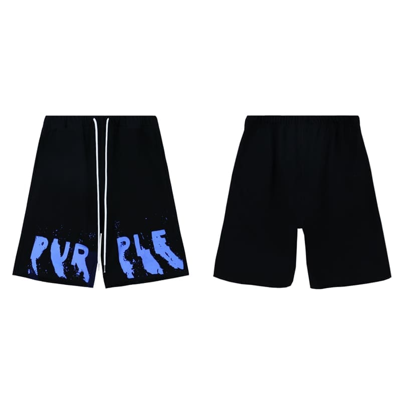 pu*re b*and graffiti letter print summer casual sports set