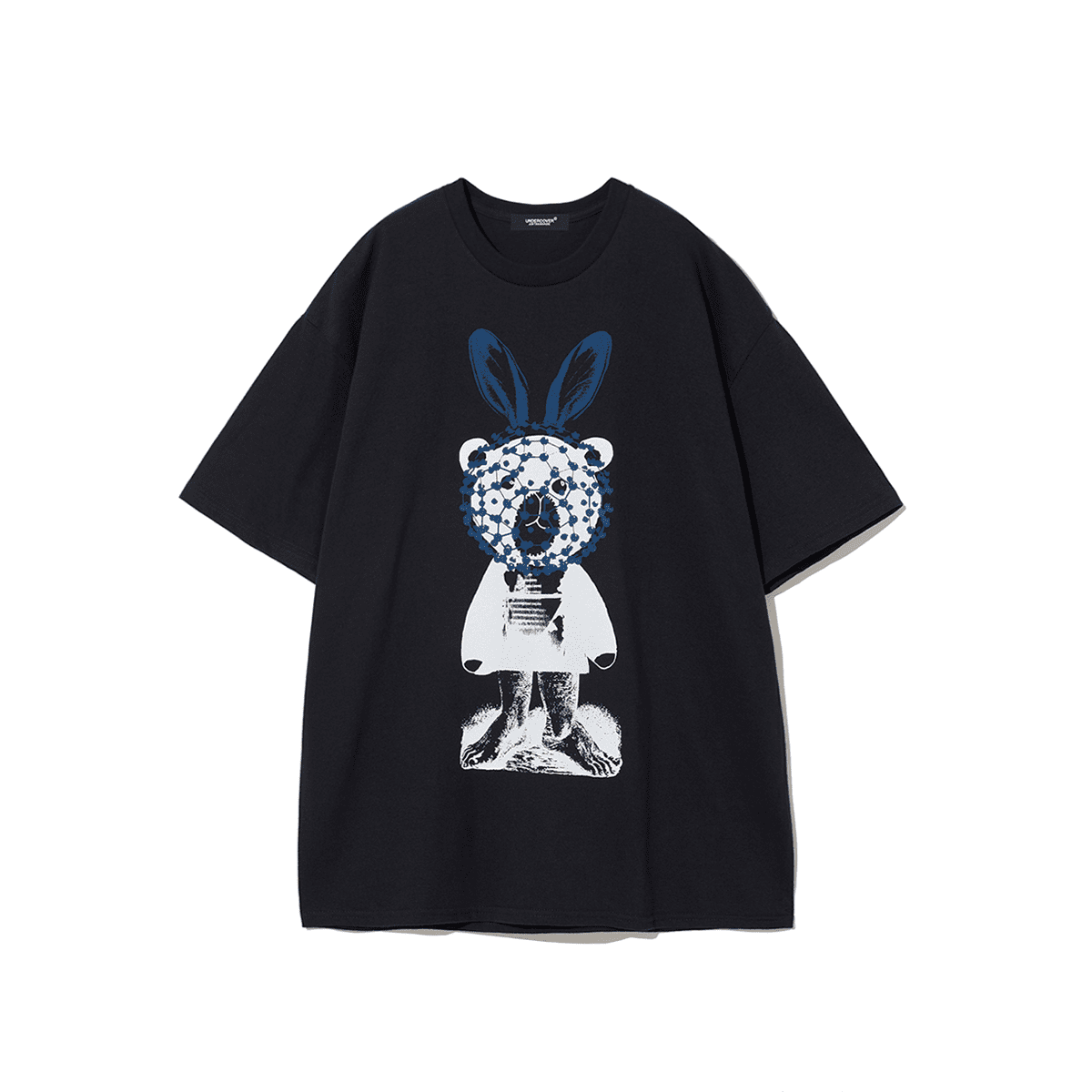 Undercover Ice Cream Bear Print Special Design Short Sleeve T-Shirt for Men and Women