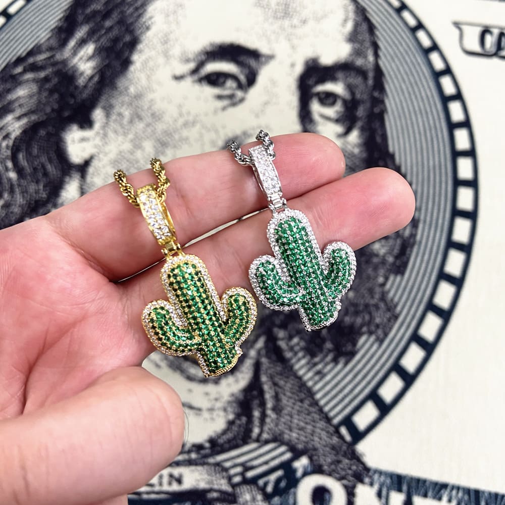 Travis Scott Cactus Jack Pendant Necklace Street Rap Style