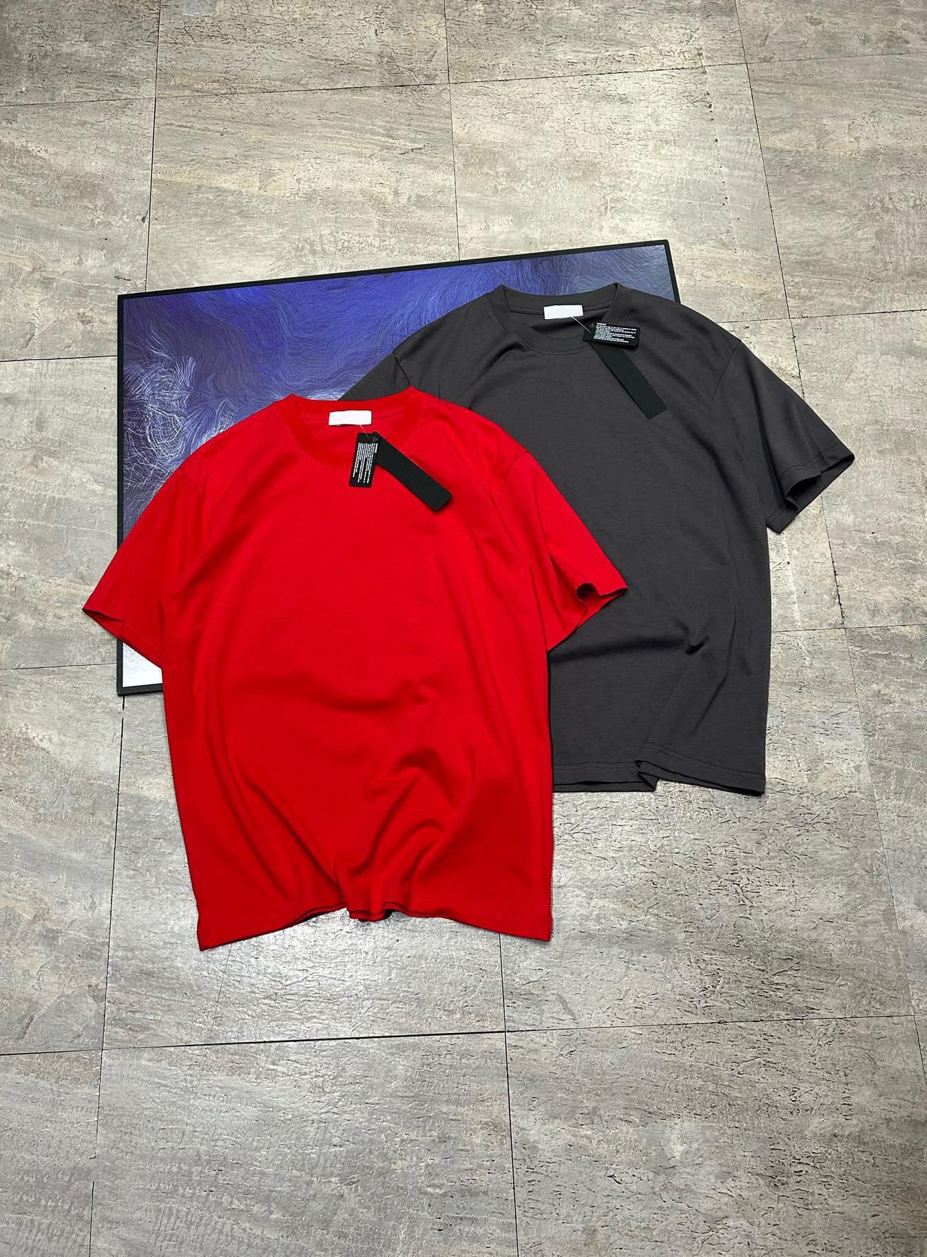 Stone Island Dragon Year Limited Embroidery T-Shirt Round Neck for Men and Women