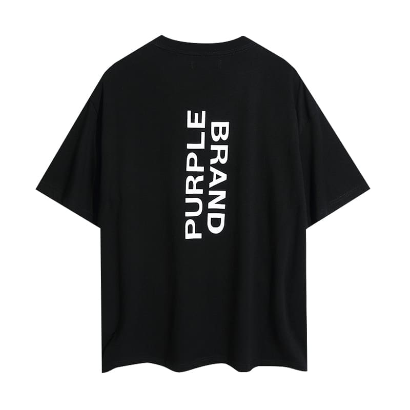pu*re b*and letter print t-shirt high street cotton casual round neck
