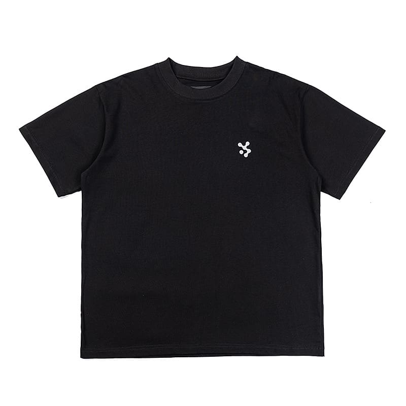 LIFE VUJADE 006 niche trendy basic round neck short sleeve summer loose casual loose top men and women