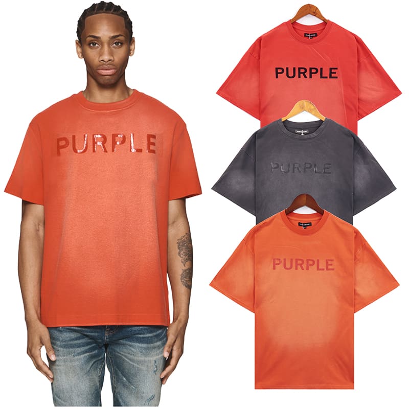 vlone fog pu*re b*and logo distressed t-shirt and sweatpants set