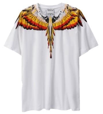 Marcelo Burlon Wings T-Shirt Classic Feather Short Sleeve