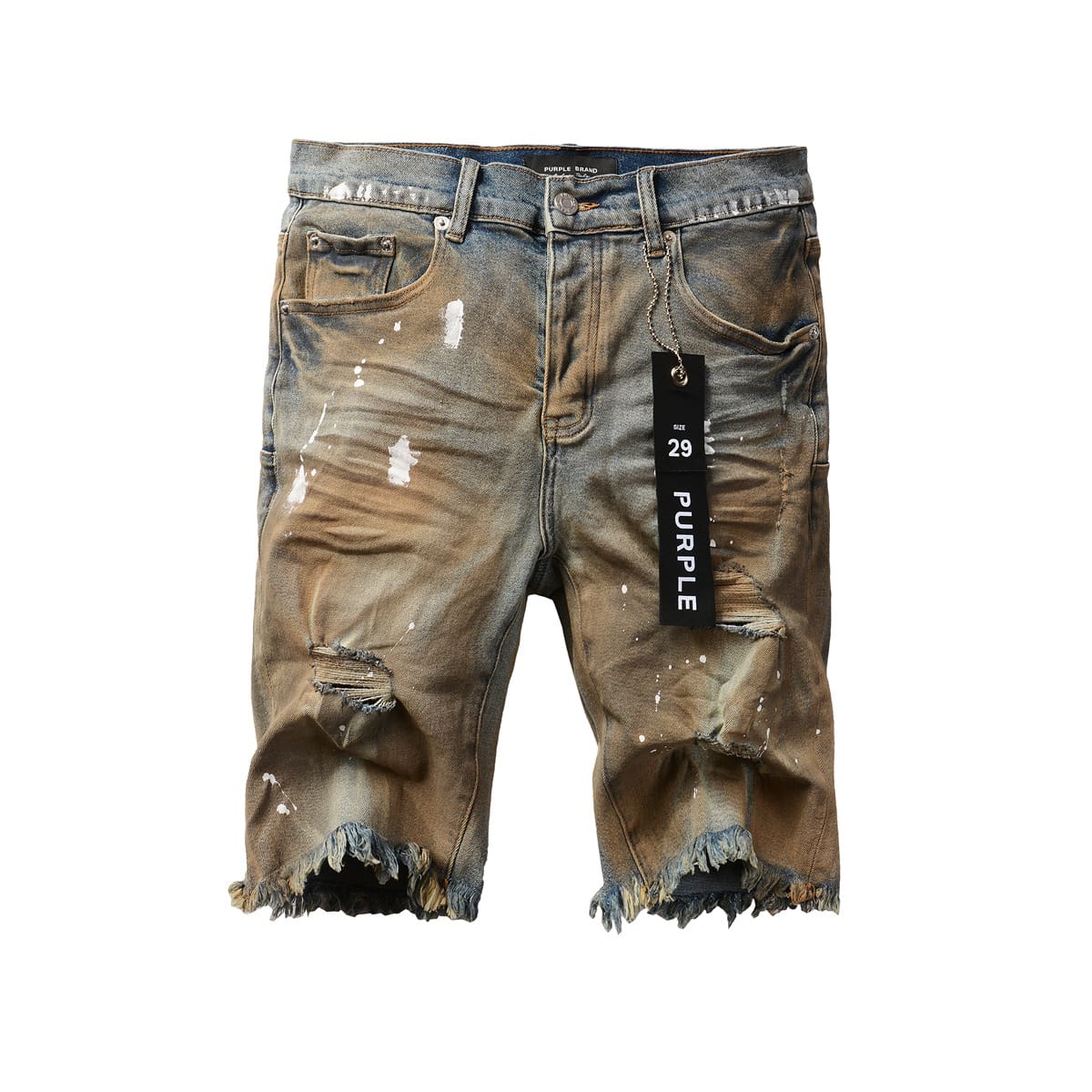 pu*re b*and denim shorts american high street style 5012