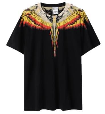 Marcelo Burlon Wings T-Shirt Classic Feather Short Sleeve