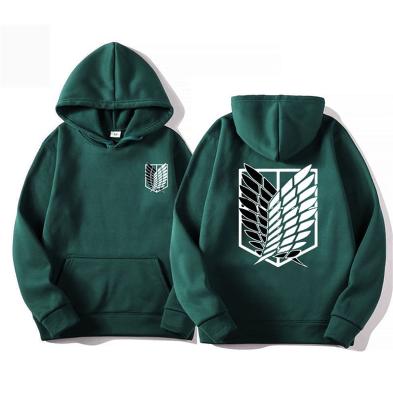 Attack on Titan Sweater Hooded Investigation Corps Hoodie Fashion