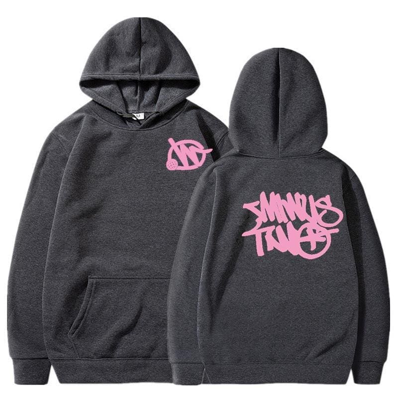 Printed Hoodie Y2G Style Fleece Jogging Sports Sweater Suit A