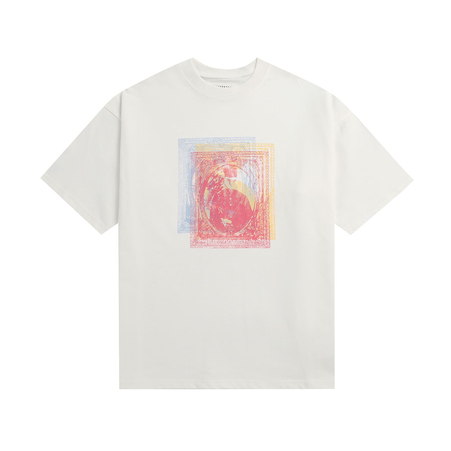 ma*s*n Ma*i*la mm6 digital pattern short sleeve t-shirt series a