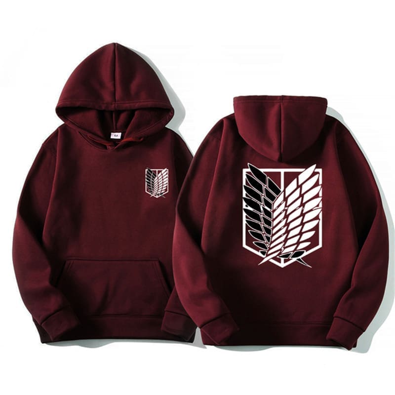 Attack on Titan Sweater Hooded Investigation Corps Hoodie Fashion