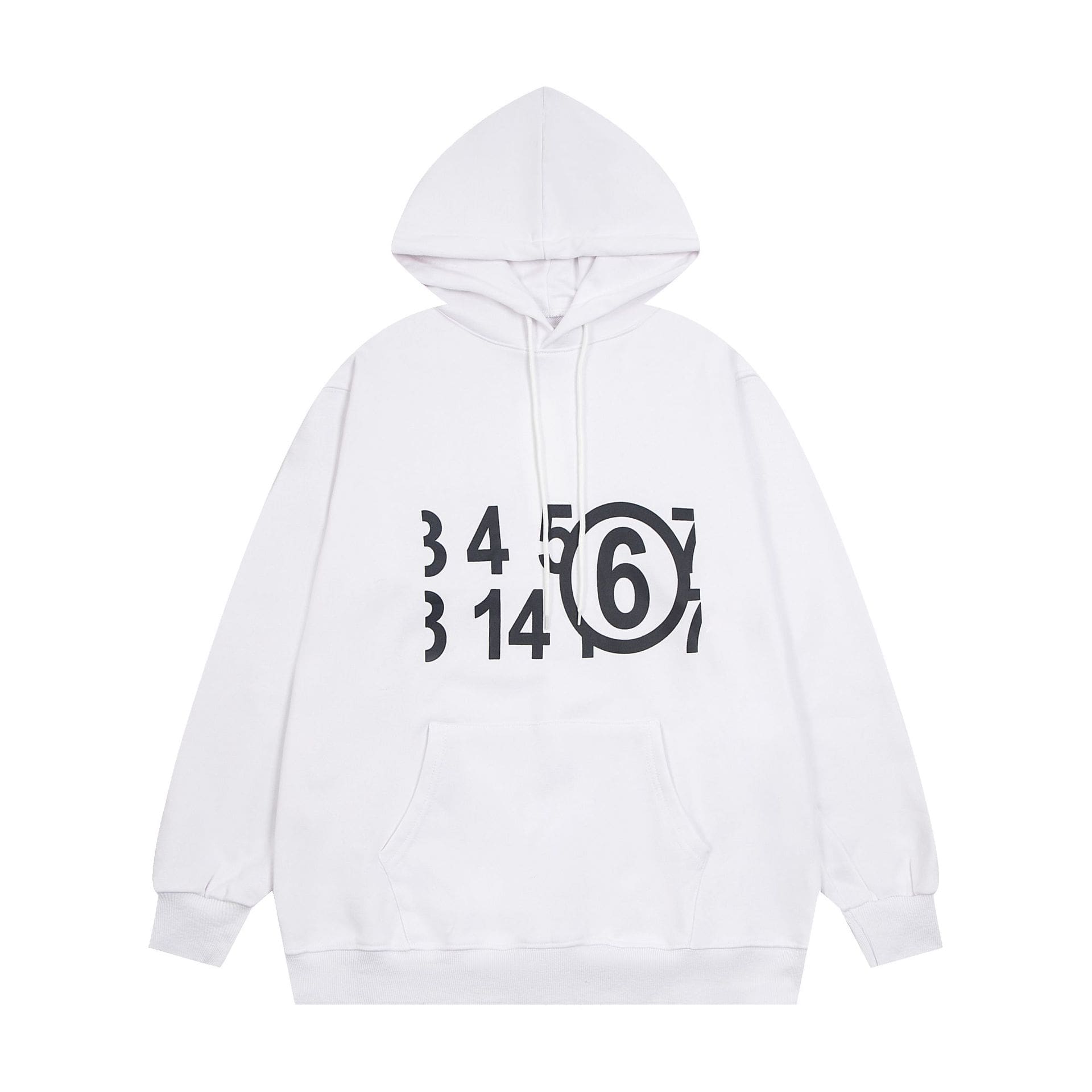 ma*s*n Ma*i*la mm6 terry hoodie sweater for men and women