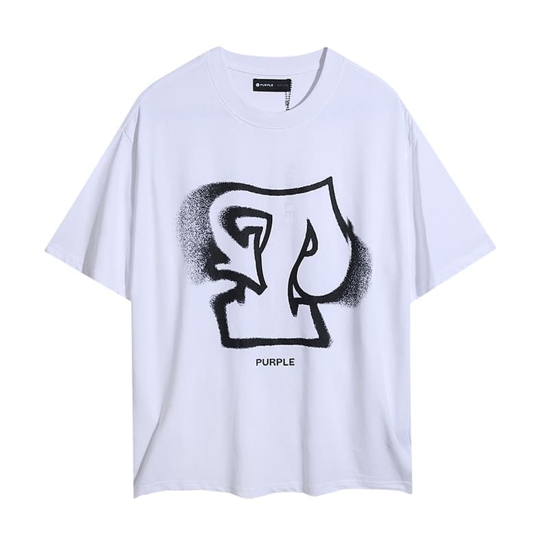 pu*re b*and letter print t-shirt high street cotton casual round neck