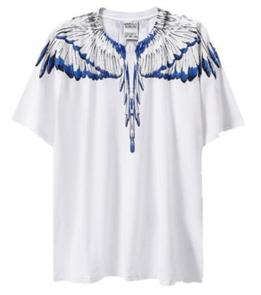 Marcelo Burlon Wings T-Shirt Classic Feather Short Sleeve