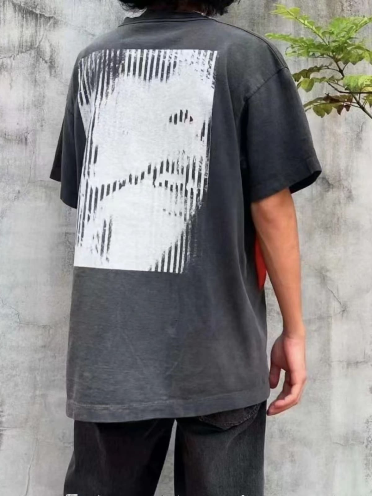 Saint Michael Kosuke Kawamura Washed Short-Sleeve T-Shirt for Men and Women