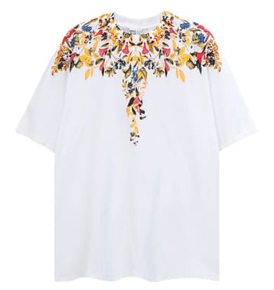 Marcelo Burlon Wings T-Shirt Classic Feather Short Sleeve
