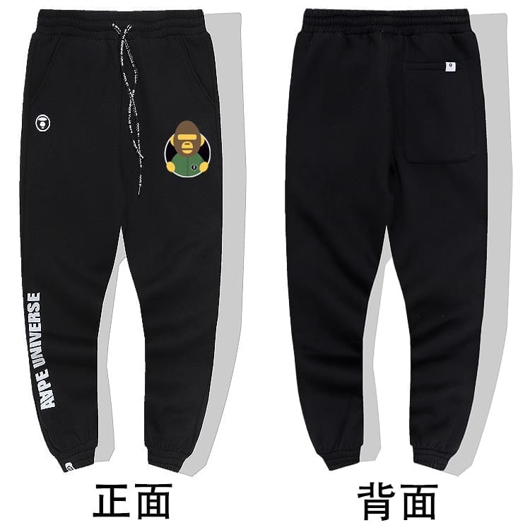 AAPE Camouflage Multi-Pocket Workwear Pants for Men and Women