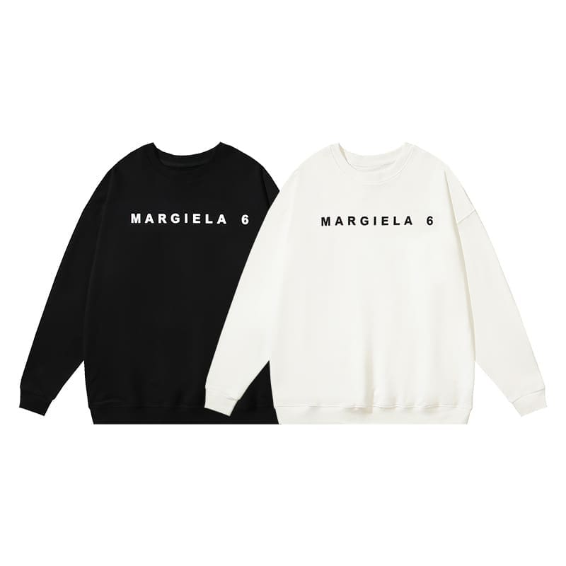 ma*s*n Ma*i*la mm6 terry round neck sweater for men and women