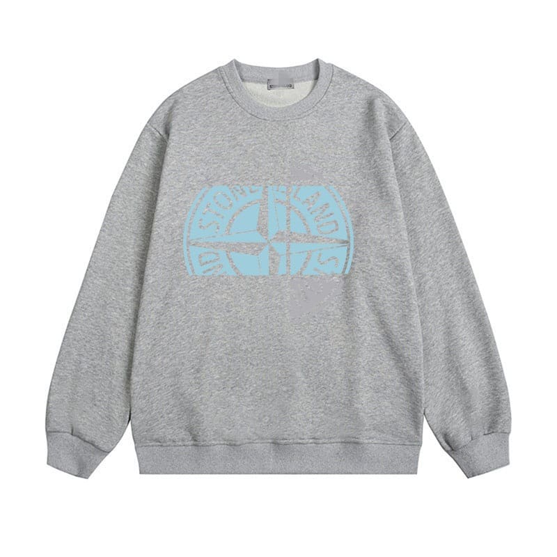 Stone Island Compass Logo Sweater Casual Men and Women Style