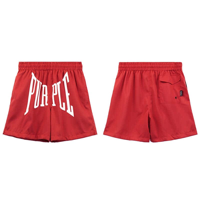 vlone fog pu*re b*and printed casual shorts for men and women