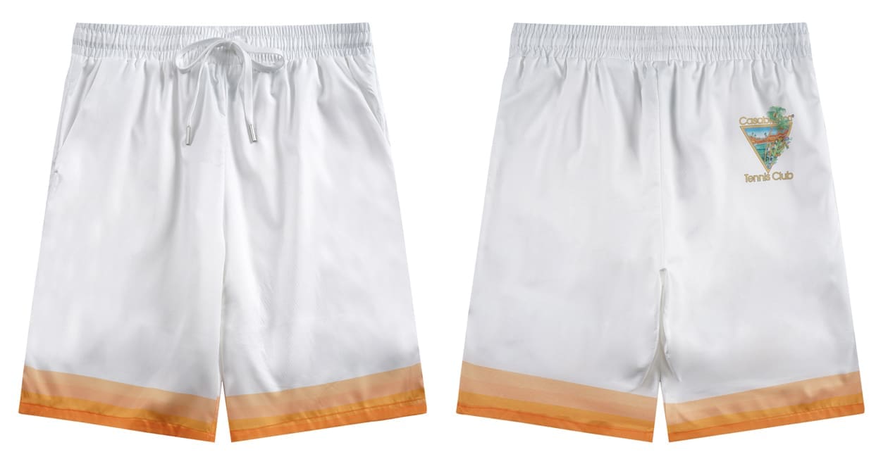 Casablanca 2024 Summer Holiday Matador Hawaiian Shorts Shirt for Men and Women