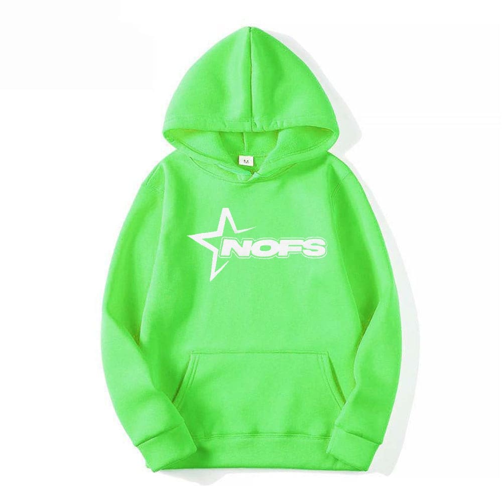 NOFS Letter Nofs Hoodie Gothic Punk Rock Pullover for Men and Women Batch 2