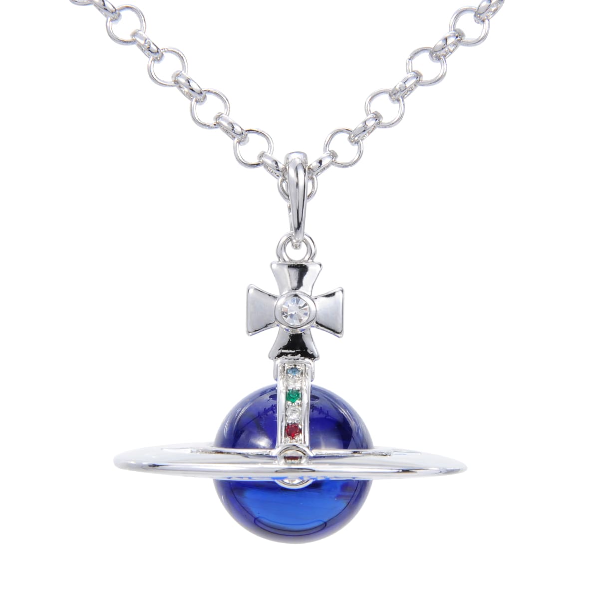 u1u1enne westwood saturn large three-dimensional planet necklace classic style