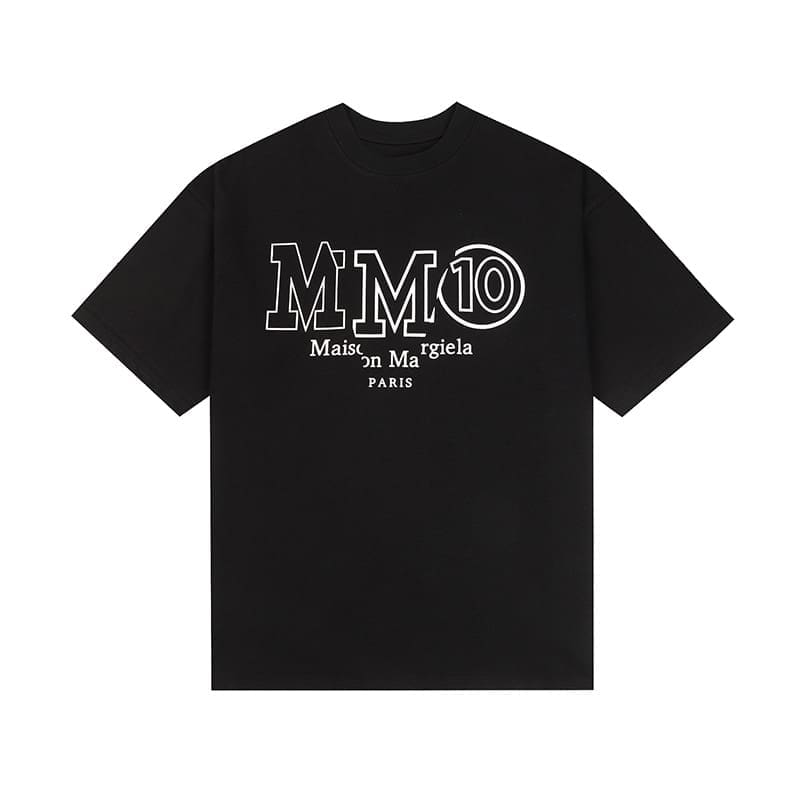 ma*s*n Ma*i*la mm6 digital pattern short sleeve t-shirt series a