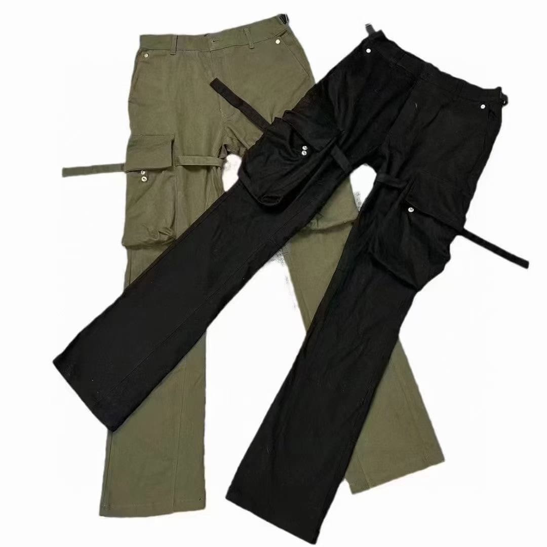 Vujade limited tooling bandage workout leggings casual retro kenijima same style bootcut trousers