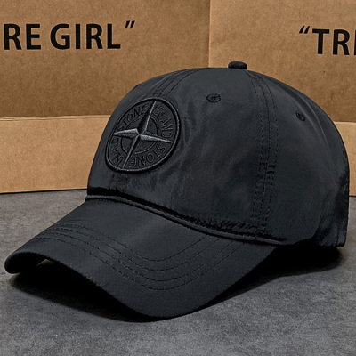 Stone Island Stone Island hat ultra-thin metal nylon peaked cap golf baseball cap sun hat