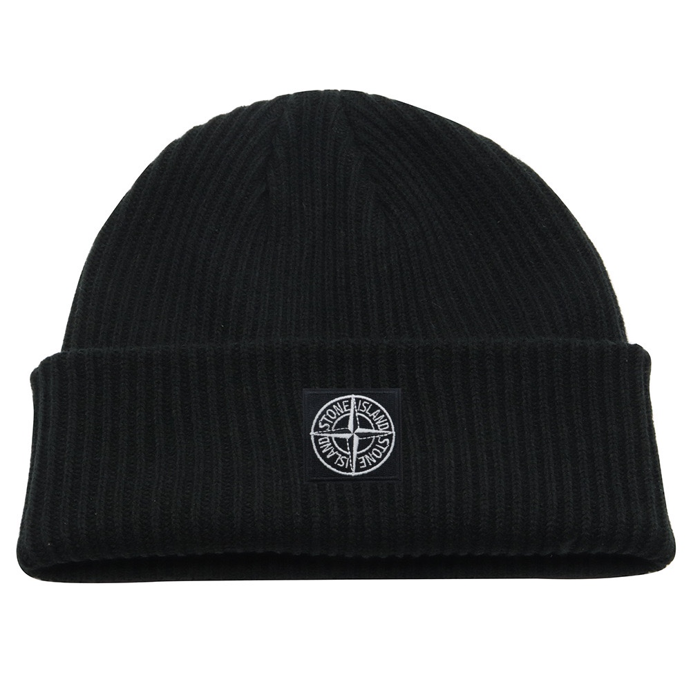 Split Stone Island beanie hat autumn and winter men’s and women’s couple retro tide skiing outdoor knitted wool hat skullcap